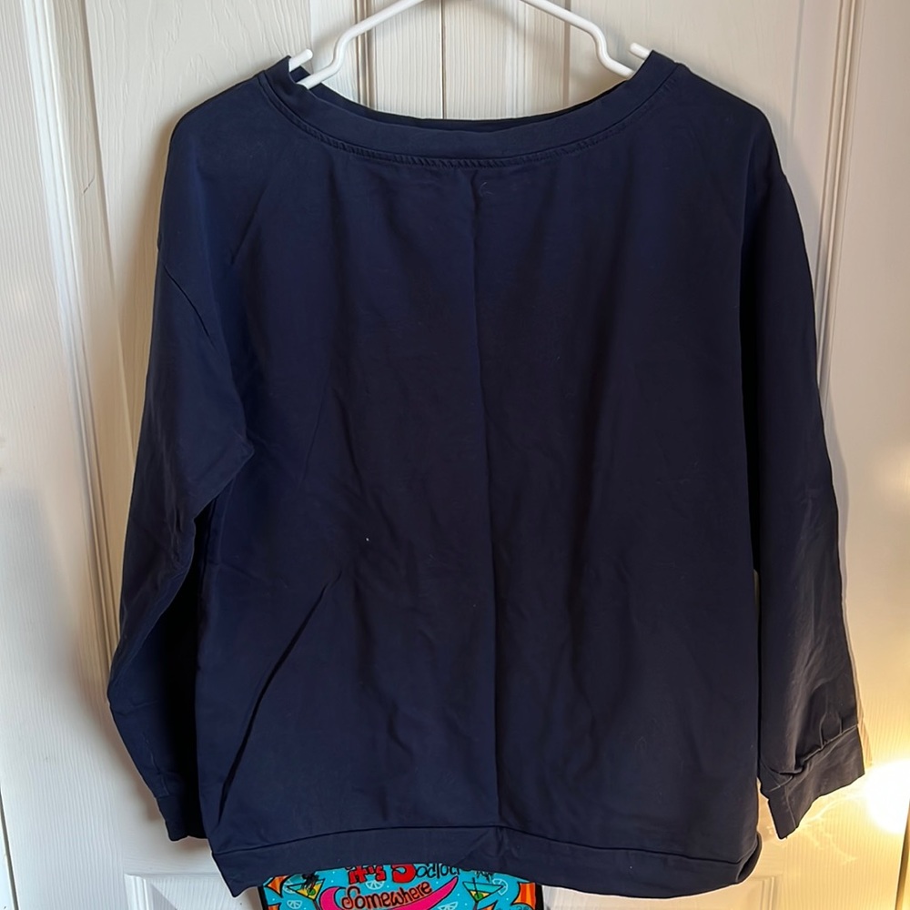 Off the Shoulder Long Sleeve Tee